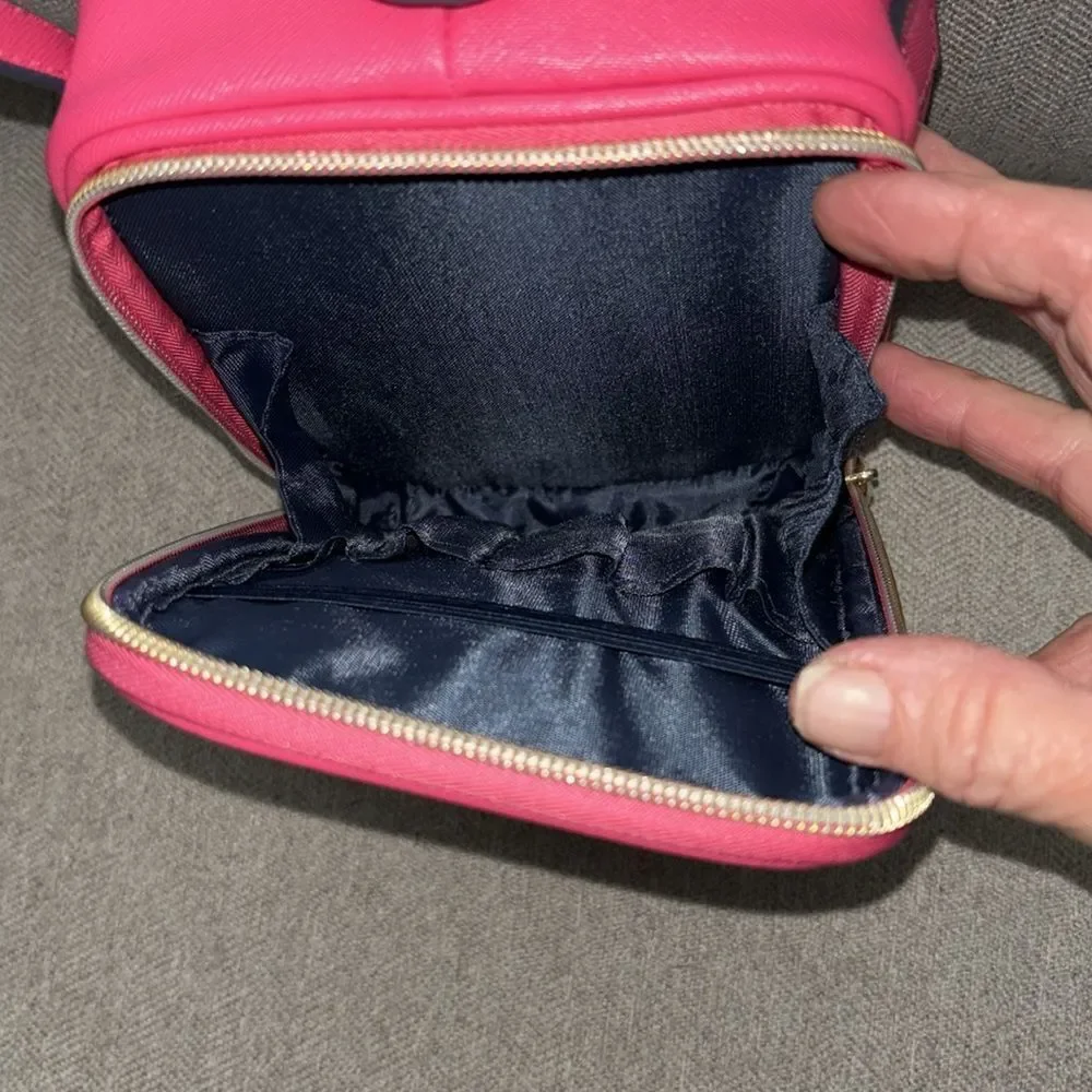 Scũnci  Pink Double Zip Toiletry Bag